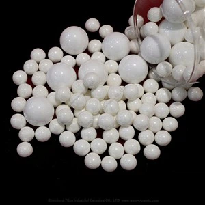 Hạt phương tiện mài gốm Yttria Zirconia