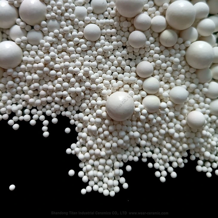 Quả bóng xúc tác Alumina Zirconia