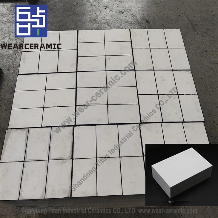 Tấm lót máng composite cao su-gốm