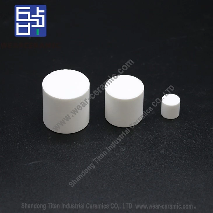 White Alumina Ceramic Cylinder