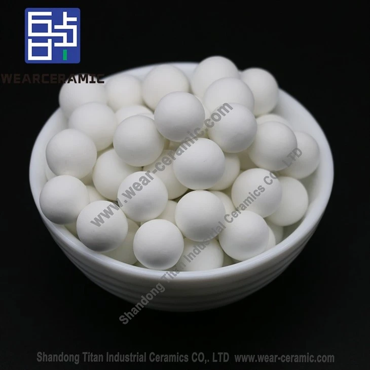 Ceramic Aluminium Grinding Balls With High Smashing Efficiency