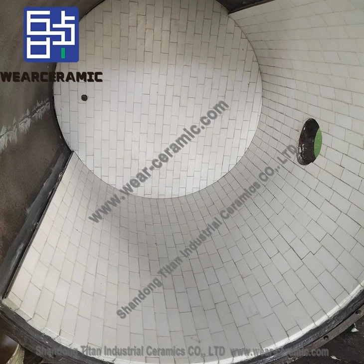 High Density Wear Resistant Alumina Lining Brick