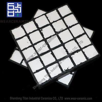 Tấm composite gốm cao su với gốm ZTA