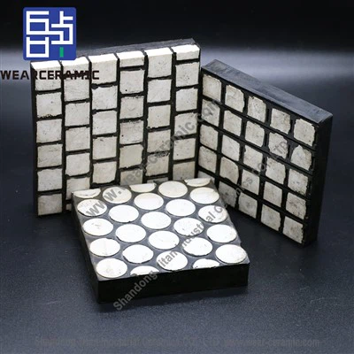 Lớp lót chống mài mòn bằng nhôm và cao su zirconium